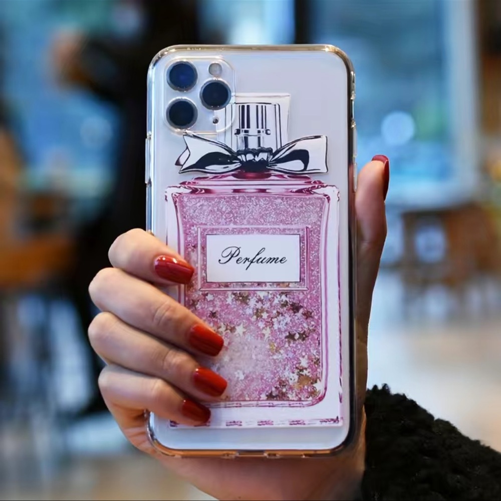 Perfume Bottle Designer Phone Case for iPhone 13 Pro Max